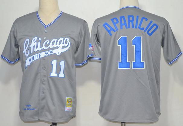Chicago White Sox #11 Luis Aparicio 1969 Gray Wool Throwback Jerseys,We sell and wholesale Chicago White Sox #11 Luis Aparicio 1969 Gray Wool Throwback Jerseys on line form chian!