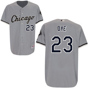 Chicago White Sox #23 Jermaine Dye gray Jerseys,We sell and wholesale Chicago White Sox #23 Jermaine Dye gray Jerseys on line form chian!
