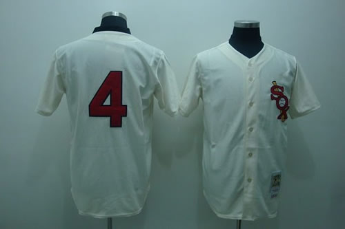 Chicago White Sox #4 white Jerseys,We sell and wholesale Chicago White Sox #4 white Jerseys on line form chian!
