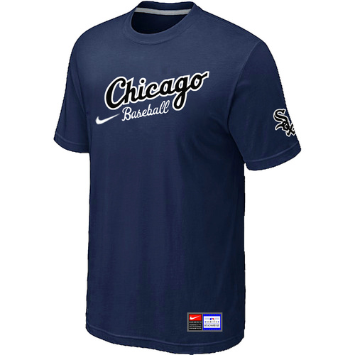Chicago White Sox Nike Away Practice T-Shirt D.Blue,We sell and wholesale Chicago White Sox Nike Away Practice T-Shirt D.Blue on line form chian!