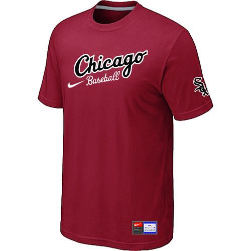 Chicago White Sox Nike Away Practice T-Shirt Red,We sell and wholesale Chicago White Sox Nike Away Practice T-Shirt Red on line form chian!