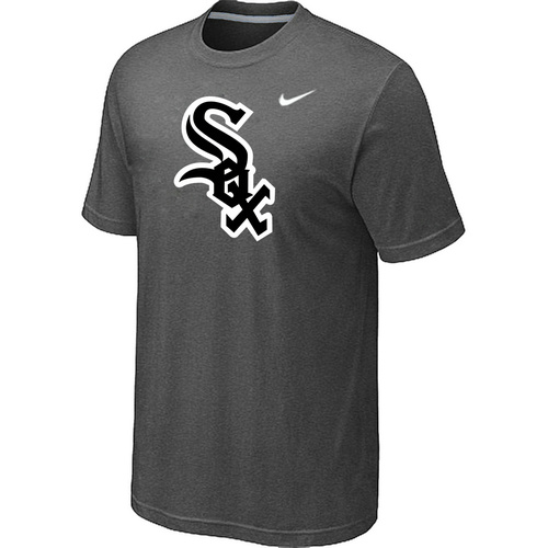Chicago White Sox Nike Heathered D.Grey Club Logo T-Shirt,We sell and wholesale Chicago White Sox Nike Heathered D.Grey Club Logo T-Shirt on line form chian!