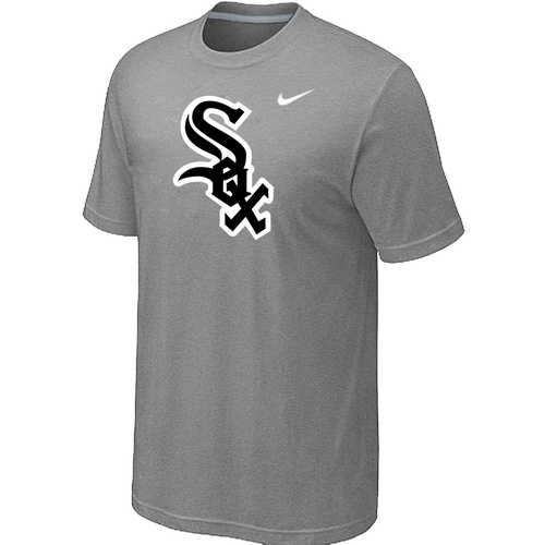 Chicago White Sox Nike Heathered L.Grey Club Logo T-Shirt,We sell and wholesale Chicago White Sox Nike Heathered L.Grey Club Logo T-Shirt on line form chian!