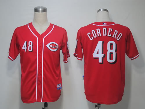 Cincinnati Reds #48 Cordero Red Cool Base Jerseys,We sell and wholesale Cincinnati Reds #48 Cordero Red Cool Base Jerseys on line form chian!