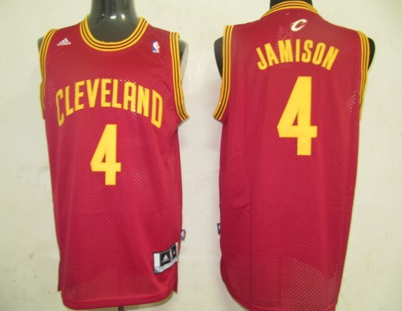 Cleveland Cavaliers #4 Jamison Red Yellow number Swingman Jerseys,We sell and wholesale Cleveland Cavaliers #4 Jamison Red Yellow number Swingman Jerseys on line form chian!