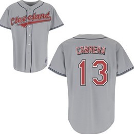 Cleveland Indians #13 Pedro Cerrano Gray Jerseys,We sell and wholesale Cleveland Indians #13 Pedro Cerrano Gray Jerseys on line form chian!