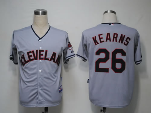 Cleveland Indians #26 Kearns Grey Cool Base Jerseys,We sell and wholesale Cleveland Indians #26 Kearns Grey Cool Base Jerseys on line form chian!