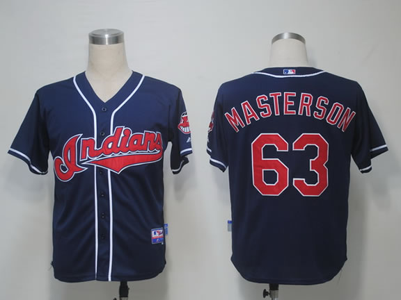 Cleveland Indians #63 Masterson Blue Cool Base Jerseys,We sell and wholesale Cleveland Indians #63 Masterson Blue Cool Base Jerseys on line form chian!