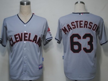 Cleveland Indians #63 Masterson Gray Jerseys,We sell and wholesale Cleveland Indians #63 Masterson Gray Jerseys on line form chian!