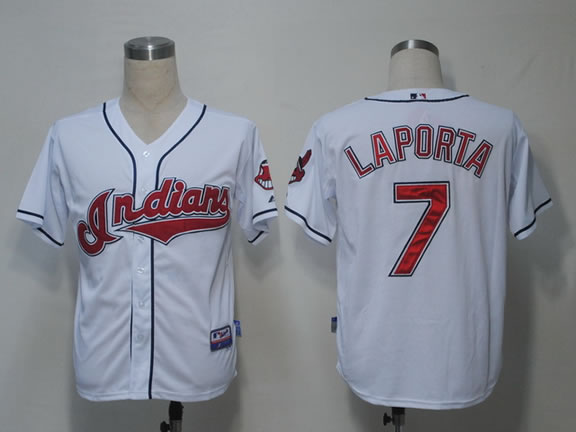 Cleveland Indians #7 Laporta White Cool Base Jerseys,We sell and wholesale Cleveland Indians #7 Laporta White Cool Base Jerseys on line form chian!