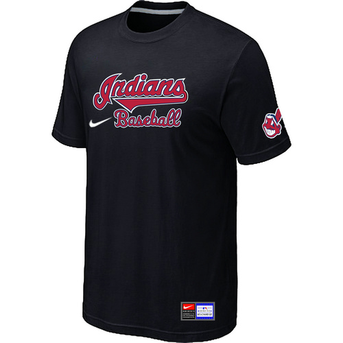 Cleveland Indians Black Nike Short Sleeve Practice T-Shirt,We sell and wholesale Cleveland Indians Black Nike Short Sleeve Practice T-Shirt on line form chian!