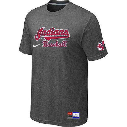 Cleveland Indians D.Grey Nike Short Sleeve Practice T-Shirt,We sell and wholesale Cleveland Indians D.Grey Nike Short Sleeve Practice T-Shirt on line form chian!