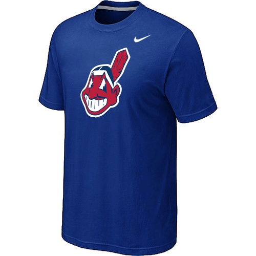 Cleveland Indians Heathered Nike Blue Blended T-Shirt,We sell and wholesale Cleveland Indians Heathered Nike Blue Blended T-Shirt on line form chian!