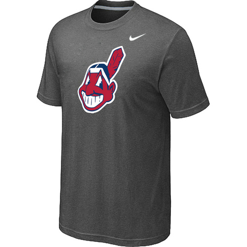 Cleveland Indians Heathered Nike D.Grey Blended T-Shirt,We sell and wholesale Cleveland Indians Heathered Nike D.Grey Blended T-Shirt on line form chian!