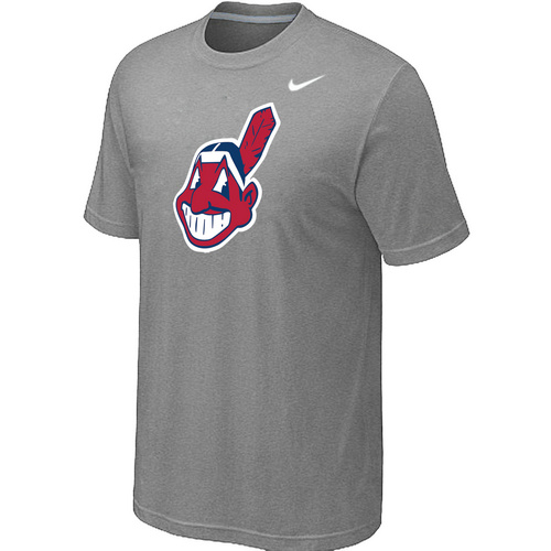 Cleveland Indians Heathered Nike L.Grey Blended T-Shirt,We sell and wholesale Cleveland Indians Heathered Nike L.Grey Blended T-Shirt on line form chian!