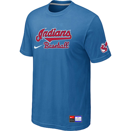 Cleveland Indians light Blue Nike Short Sleeve Practice T-Shirt,We sell and wholesale Cleveland Indians light Blue Nike Short Sleeve Practice T-Shirt on line form chian!