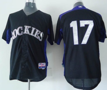 Colorade Rockies #17 Helton 2011 Black Jerseys,We sell and wholesale Colorade Rockies #17 Helton 2011 Black Jerseys on line form chian!