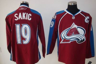 Colorado Avalanche #19 Joe Sakic Red C patch Jerseys,We sell and wholesale Colorado Avalanche #19 Joe Sakic Red C patch Jerseys on line form chian!