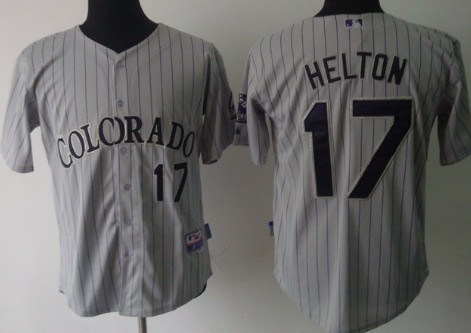 Colorado Rockies #17 Todd Helton Gray Jerseys,We sell and wholesale Colorado Rockies #17 Todd Helton Gray Jerseys on line form chian!