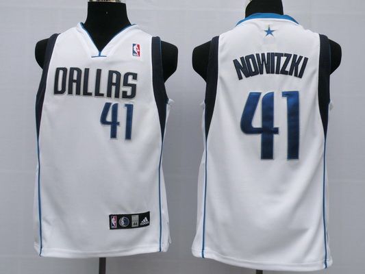 Dallas Mavericks #41 Dirk Nowitzki white Jerseys,We sell and wholesale Dallas Mavericks #41 Dirk Nowitzki white Jerseys on line form chian!