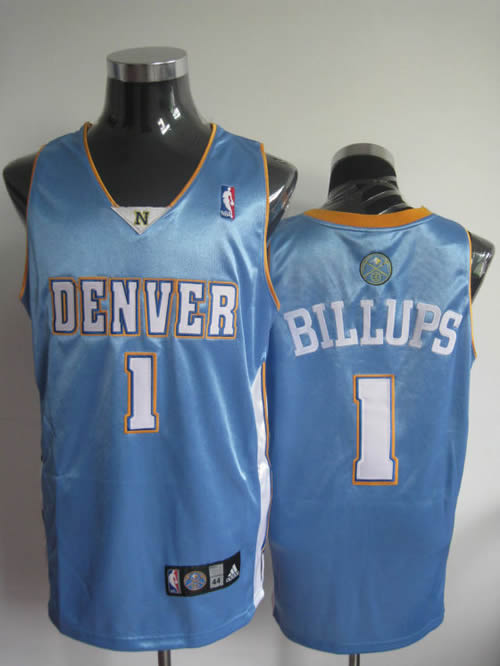 Denver Nuggets #1 Chauncey Billups Light Blue Jerseys,We sell and wholesale Denver Nuggets #1 Chauncey Billups Light Blue Jerseys on line form chian!