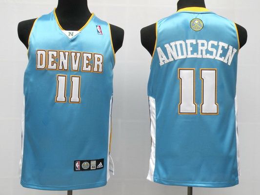 Denver Nuggets #11 Andersen baby blue Jerseys,We sell and wholesale Denver Nuggets #11 Andersen baby blue Jerseys on line form chian!