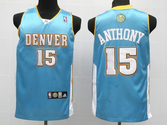 Denver Nuggets #15 Carmelo Anthony light blue Jerseys,We sell and wholesale Denver Nuggets #15 Carmelo Anthony light blue Jerseys on line form chian!