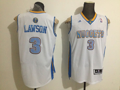 Denver Nuggets #3 Lawson White Jerseys,We sell and wholesale Denver Nuggets #3 Lawson White Jerseys on line form chian!
