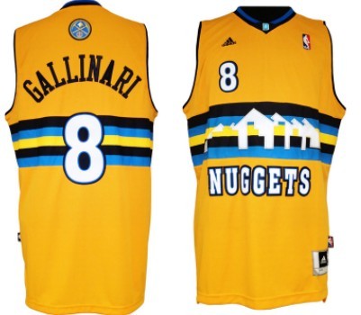 Denver Nuggets #8 Danilo Gallinari Revolution 30 Swingman Yellow Jerseys,We sell and wholesale Denver Nuggets #8 Danilo Gallinari Revolution 30 Swingman Yellow Jerseys on line form chian!