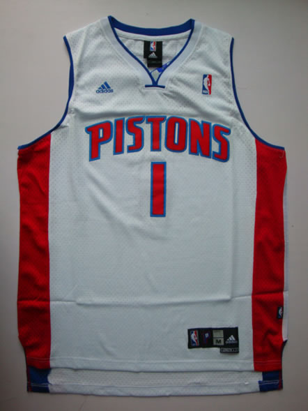 Detroit Pistons #1 Mcgrady White-Red Swingman Jerseys,We sell and wholesale Detroit Pistons #1 Mcgrady White-Red Swingman Jerseys on line form chian!