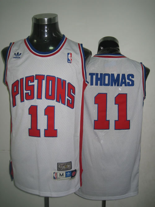 Detroit Pistons #11 Thomas white Jerseys,We sell and wholesale Detroit Pistons #11 Thomas white Jerseys on line form chian!