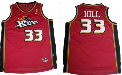 Detroit Pistons #33 Grant Hill Soul Swingman Red Throwback Jerseys,We sell and wholesale Detroit Pistons #33 Grant Hill Soul Swingman Red Throwback Jerseys on line form chian!