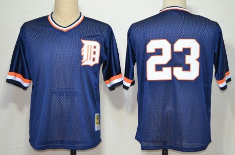Detroit Tigers #23 Kirk Gibson Mesh Batting Practice Navy Blue Throwback Jerseys,We sell and wholesale Detroit Tigers #23 Kirk Gibson Mesh Batting Practice Navy Blue Throwback Jerseys on line form chian!