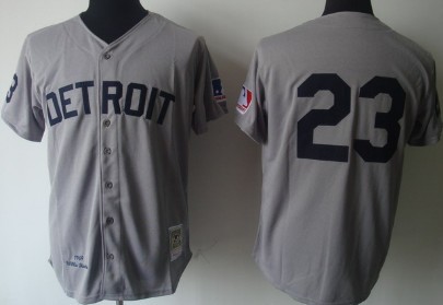 Detroit Tigers #23 Willie Horton 1969 Gray Throwback Jerseys,We sell and wholesale Detroit Tigers #23 Willie Horton 1969 Gray Throwback Jerseys on line form chian!