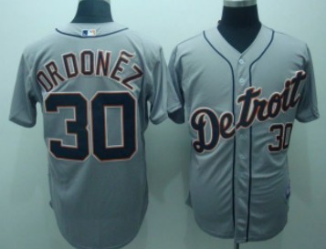 Detroit Tigers #30 Drdonez Gray 2010 Cool Base Jerseys,We sell and wholesale Detroit Tigers #30 Drdonez Gray 2010 Cool Base Jerseys on line form chian!