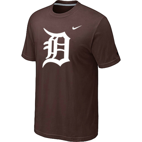 Detroit Tigers Heathered Brown Nike Blended T-Shirt,We sell and wholesale Detroit Tigers Heathered Brown Nike Blended T-Shirt on line form chian!