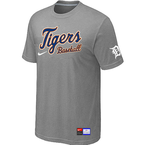 Detroit Tigers L.Grey Nike Short Sleeve Practice T-Shirt,We sell and wholesale Detroit Tigers L.Grey Nike Short Sleeve Practice T-Shirt on line form chian!