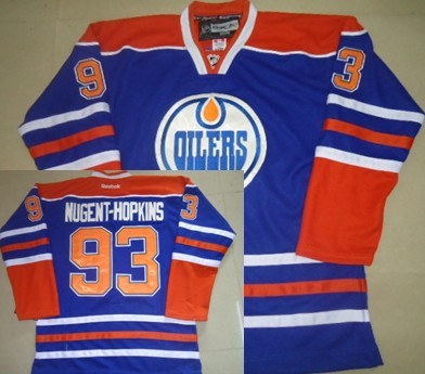 Edmonton Oilers #93 Ryan Nugent-Hopkins Royal Blue Jerseys,We sell and wholesale Edmonton Oilers #93 Ryan Nugent-Hopkins Royal Blue Jerseys on line form chian!