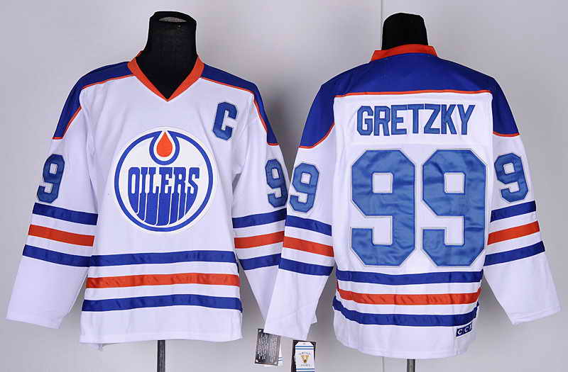 Edmonton Oilers #99 Wayne Gretzky C Patch White Jersey,We sell and wholesale Edmonton Oilers #99 Wayne Gretzky C Patch White Jersey on line form chian!