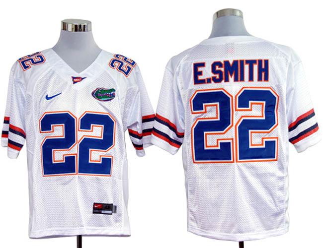 Florida Gators #22 E.Smith White NCAA Jerseys,We sell and wholesale Florida Gators #22 E.Smith White NCAA Jerseys on line form chian!