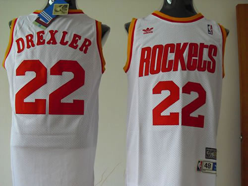 Houston Rockets #22 Drexler White Swingman Jerseys,We sell and wholesale Houston Rockets #22 Drexler White Swingman Jerseys on line form chian!