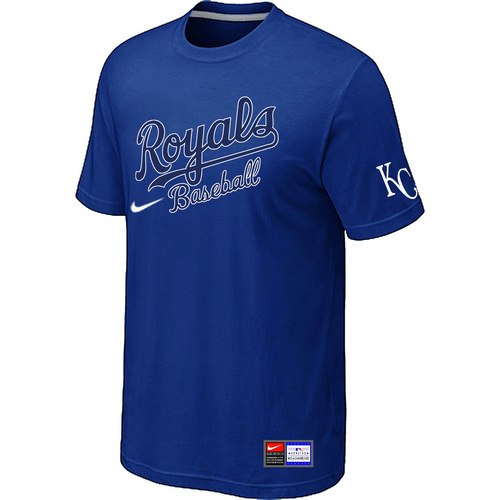 Kansas City Royals Blue Nike Short Sleeve Practice T-Shirt,We sell and wholesale Kansas City Royals Blue Nike Short Sleeve Practice T-Shirt on line form chian!