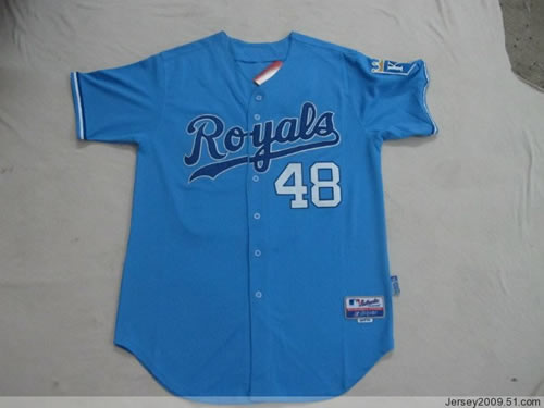 Kansas Royals #48 Soria blue Jerseys.,We sell and wholesale Kansas Royals #48 Soria blue Jerseys. on line form chian!