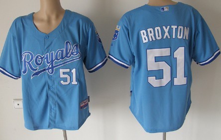 Kansas Royals #51 Jonathan Broxton Light Blue Jerseys,We sell and wholesale Kansas Royals #51 Jonathan Broxton Light Blue Jerseys on line form chian!