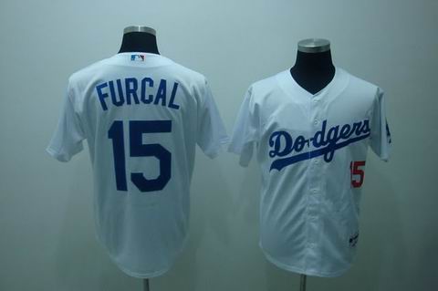 Los Angeles Dodgers #15 Rafael Furcal White Jerseys,We sell and wholesale Los Angeles Dodgers #15 Rafael Furcal White Jerseys on line form chian!