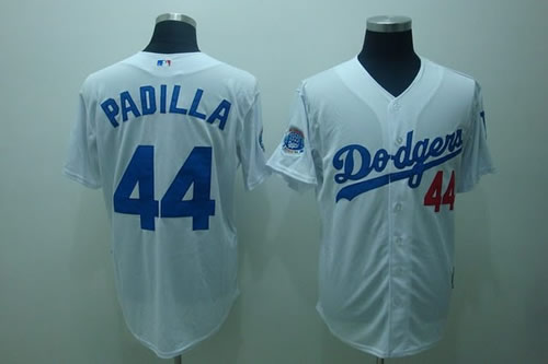 Los Angeles Dodgers #44 Padilla white Jerseys,We sell and wholesale Los Angeles Dodgers #44 Padilla white Jerseys on line form chian!