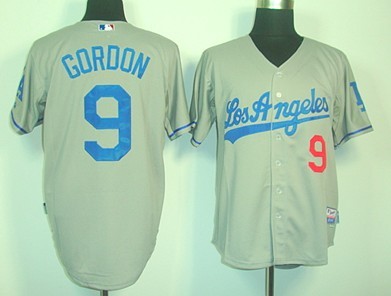 Los Angeles Dodgers #9 Dee Gordon Gray Jerseys,We sell and wholesale Los Angeles Dodgers #9 Dee Gordon Gray Jerseys on line form chian!