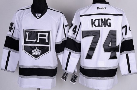 Los Angeles Kings #74 Dwight King White Jerseys,We sell and wholesale Los Angeles Kings #74 Dwight King White Jerseys on line form chian!