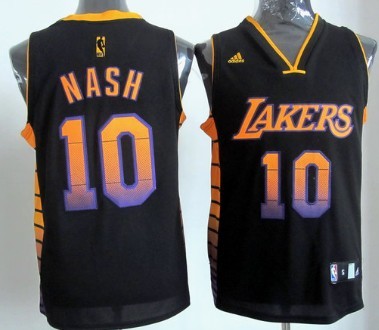 Los Angeles Lakers #10 Steve Nash 2012 Vibe Black Fashion Jerseys,We sell and wholesale Los Angeles Lakers #10 Steve Nash 2012 Vibe Black Fashion Jerseys on line form chian!