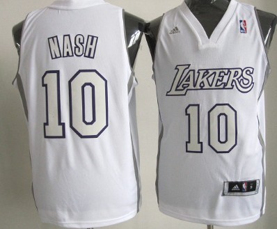 Los Angeles Lakers #10 Steve Nash Revolution 30 Swingman White Big Color Jerseys,We sell and wholesale Los Angeles Lakers #10 Steve Nash Revolution 30 Swingman White Big Color Jerseys on line form chian!